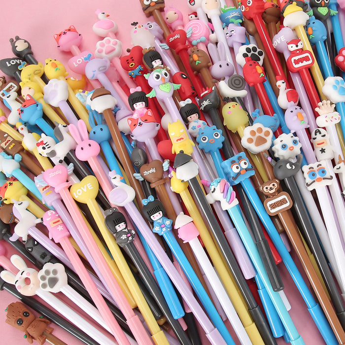 Jewelry WholesaleWholesale Daimeng cartoon pen 30 neutral pen set JDC-BP-HWJ004 Ballpoint pen 好文聚 %variant_option1% %variant_option2% %variant_option3%  Factory Price JoyasDeChina Joyas De China