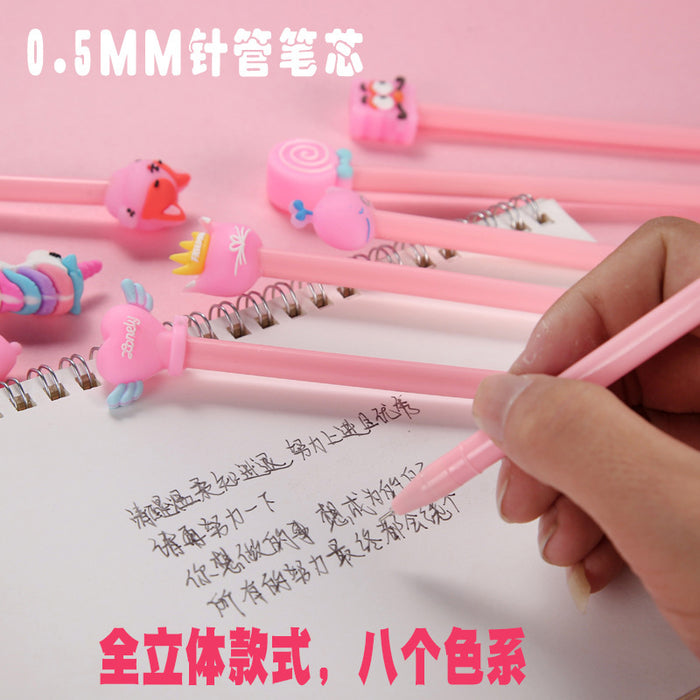 Jewelry WholesaleWholesale Daimeng cartoon pen 30 neutral pen set JDC-BP-HWJ004 Ballpoint pen 好文聚 %variant_option1% %variant_option2% %variant_option3%  Factory Price JoyasDeChina Joyas De China