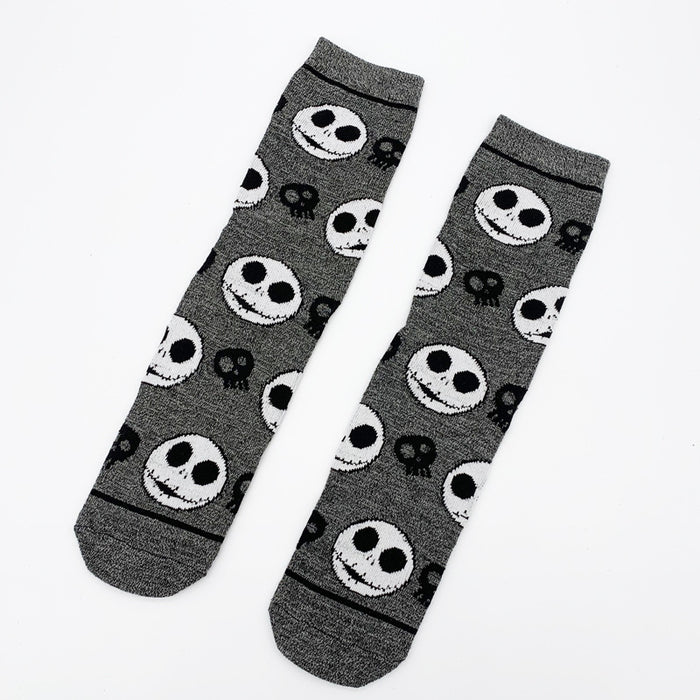 Wholesale cartoon men and women in tube socks personality couple sports socks JDC-SK-YiYan003