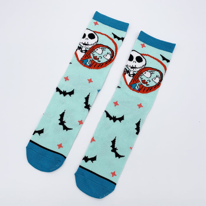 Jewelry WholesaleWholesale cartoon men and women in tube socks personality couple sports socks JDC-SK-YiYan003 Sock 一燕 %variant_option1% %variant_option2% %variant_option3%  Factory Price JoyasDeChina Joyas De China