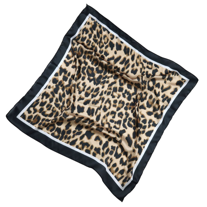 Jewelry WholesaleWholesale Imitation Silk Leopard Print Silk Scarf JDC-SS-RCheng001 Silk Scarf 瑞诚 %variant_option1% %variant_option2% %variant_option3%  Factory Price JoyasDeChina Joyas De China