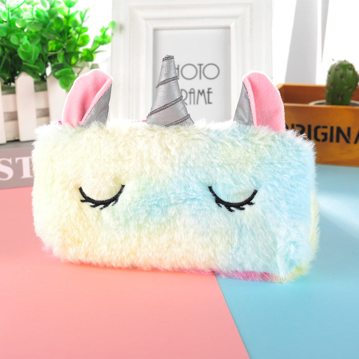 Wholesale Plush Cartoon Pencil Bag JDC-PB-RJ001