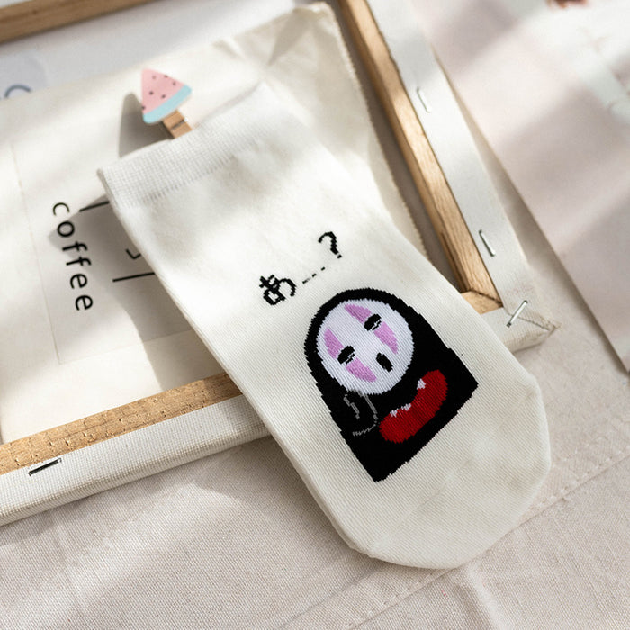 Wholesale socks women cute cartoon straight socks JDC-SK-CYu003