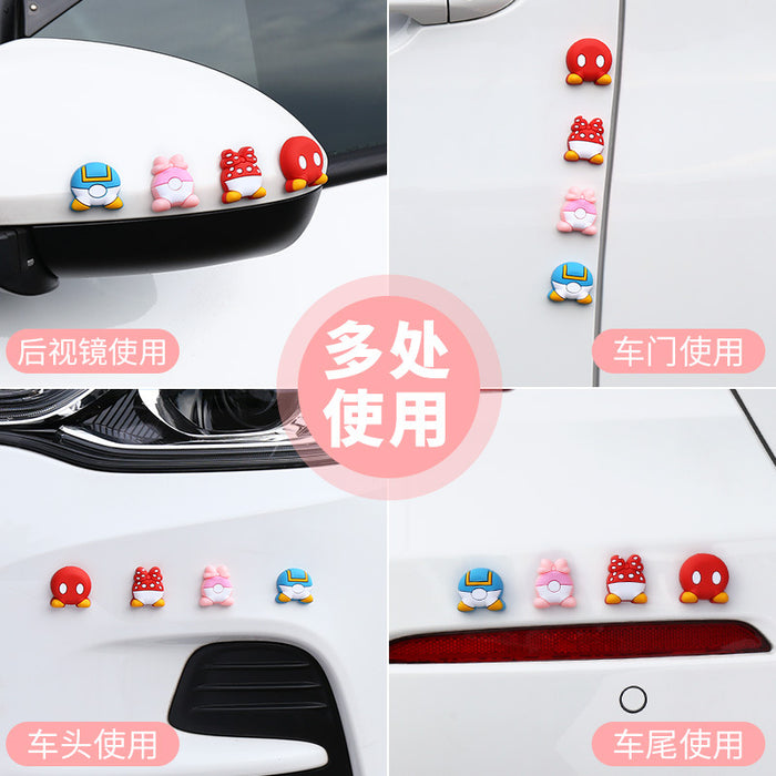 Wholesale Car Accessories PVC Cute Cartoon Anti-collision Anti-scratch MOQ≥2 JDC-CA-HanX003