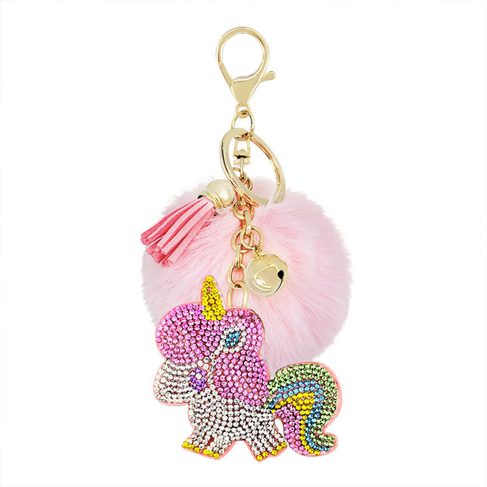 Jewelry WholesaleWholesale plush cartoon animal keychain MOQ≥10 JDC-KC-YZ017 Keychains 永泽 %variant_option1% %variant_option2% %variant_option3%  Factory Price JoyasDeChina Joyas De China