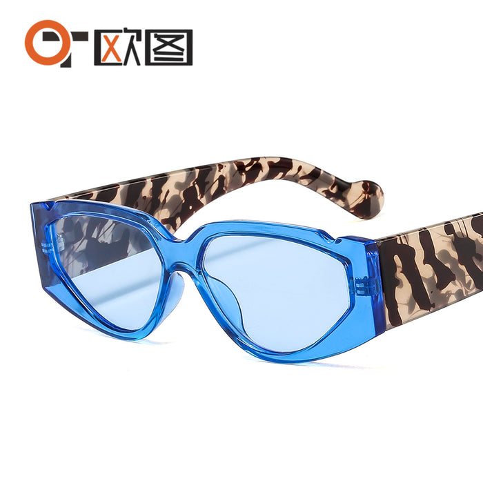 Jewelry WholesaleWholesale PC Color Plastic Fashion Leopard Sunglasses JDC-SG-OuT002 Sunglasses 欧图 %variant_option1% %variant_option2% %variant_option3%  Factory Price JoyasDeChina Joyas De China