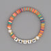 Jewelry WholesaleWholesale Letters Beach Style Natural Gorgeous Pearl Colorful Soft Pottery Bracelet JDC-BT-JBH003 Bracelet 怪我咯 %variant_option1% %variant_option2% %variant_option3%  Factory Price JoyasDeChina Joyas De China