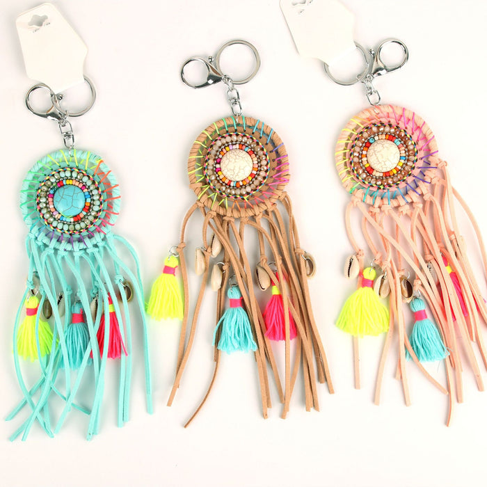 Wholesale Boho Canvas Keychain Hanging JDC-KC-XHuai004