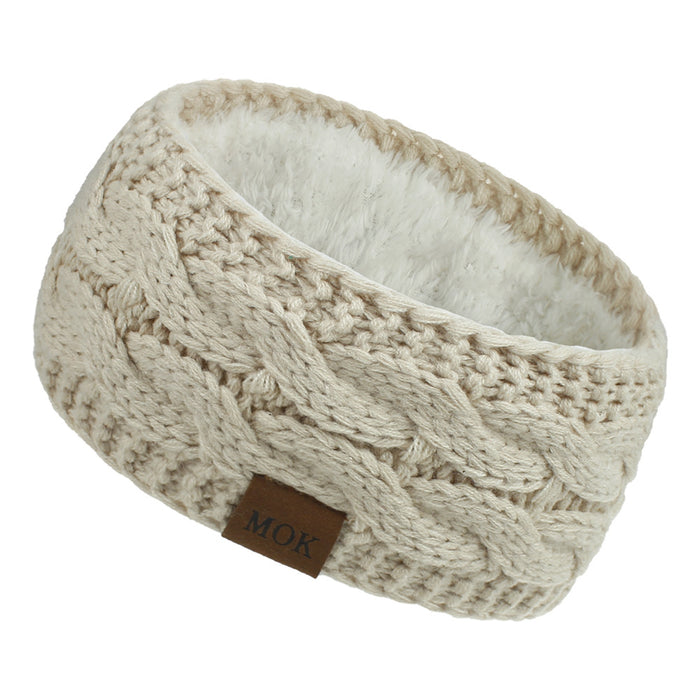 Wholesale Headband Acrylic Wool Thickening Winter Warm Knitting JDC-HD-XMi005