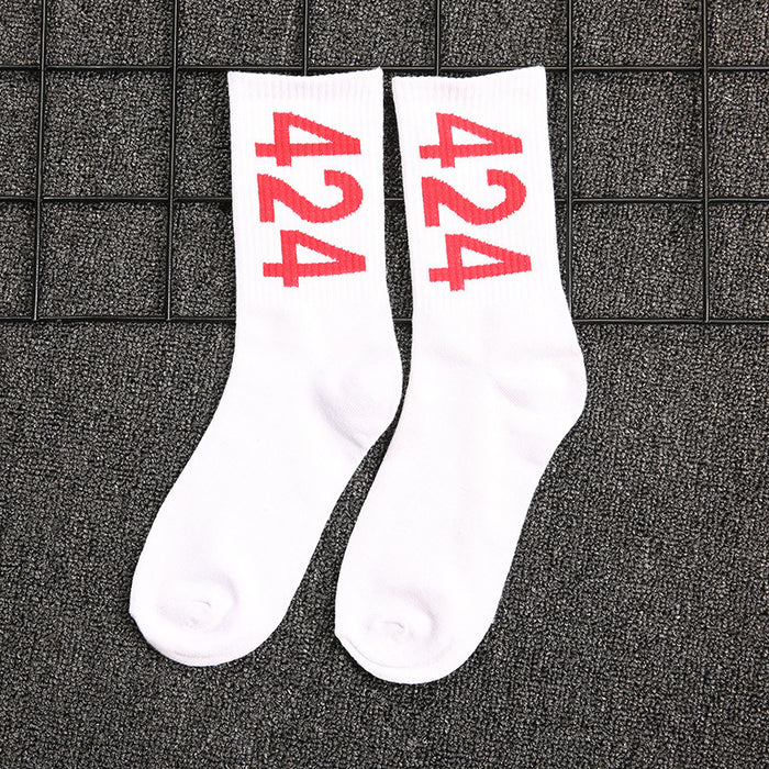 Jewelry WholesaleWholesale cotton men's and women's mid-length hip hop sports socks JDC-SK-RaoX003 Sock 饶兴 %variant_option1% %variant_option2% %variant_option3%  Factory Price JoyasDeChina Joyas De China