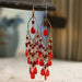 Jewelry WholesaleWholesale Boho Beads Tassel Alloy Earrings JDC-ES-Daiq027 Earrings 黛茜 %variant_option1% %variant_option2% %variant_option3%  Factory Price JoyasDeChina Joyas De China