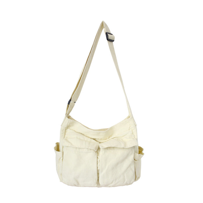 Wholesale Shoulder Bag Canvas Large Capacity Oblique Span JDC-SD-Zhibei008