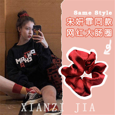 Jewelry WholesaleWholesale rubber bands and floral hair bands JDC-HS-H424 Hair Scrunchies 妙德 %variant_option1% %variant_option2% %variant_option3%  Factory Price JoyasDeChina Joyas De China