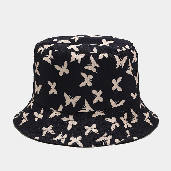 Wholesale cow pattern print bucket hat JDC-FH-LvYi016