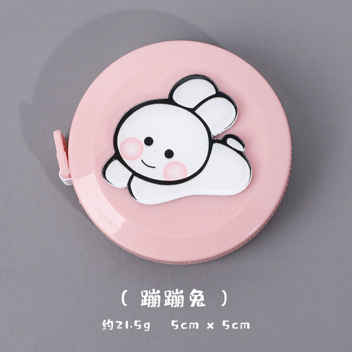 Wholesale PVC Cartoon Small Measuring Tape Measuring Measurements Soft Ruler JDC-RR-Dichen001