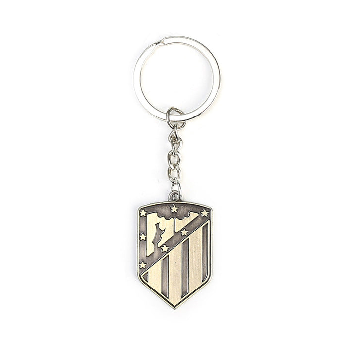 Wholesale football keychain bronze keychain gift pendant MOQ≥10JDC-KC-HLv002