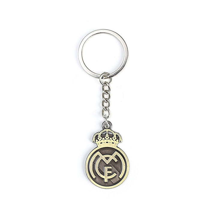 Wholesale football keychain bronze keychain gift pendant MOQ≥10JDC-KC-HLv002