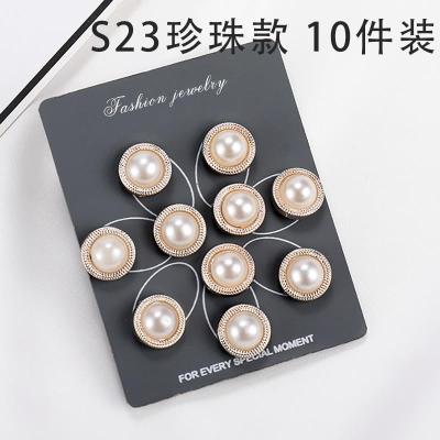 Wholesale Brooch Anti-glare Pearl Small Pin Fixed Clothes Artifact MOQ≥2 JDC-BC-BiG002