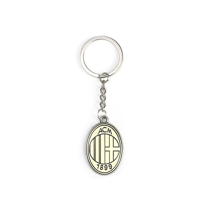 Wholesale football keychain bronze keychain gift pendant MOQ≥10JDC-KC-HLv002