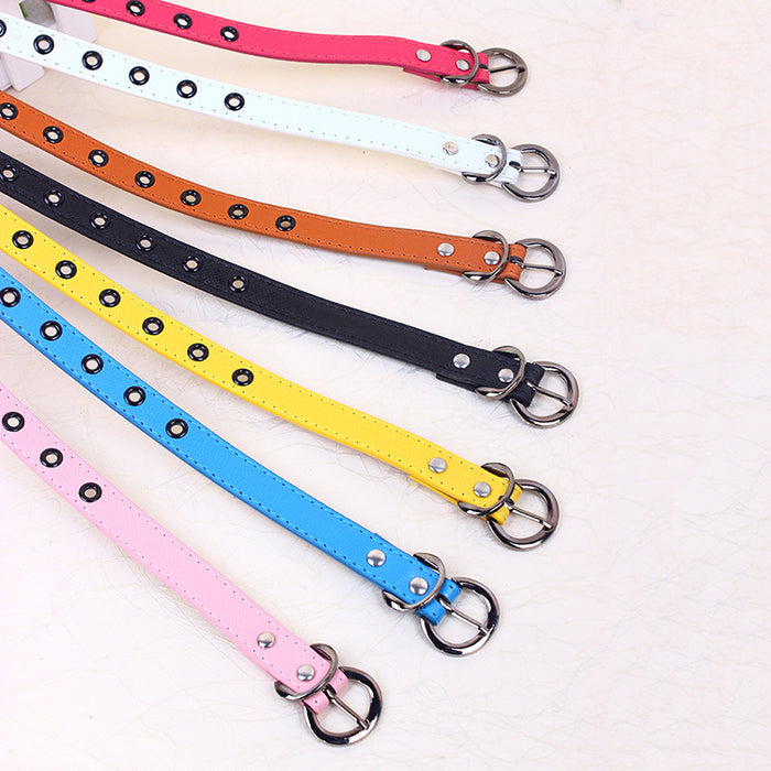 Jewelry WholesaleWholesale Faux Leather Kids Belt JDC-KB-SuiY002 Womenbelt 遂愿 %variant_option1% %variant_option2% %variant_option3%  Factory Price JoyasDeChina Joyas De China