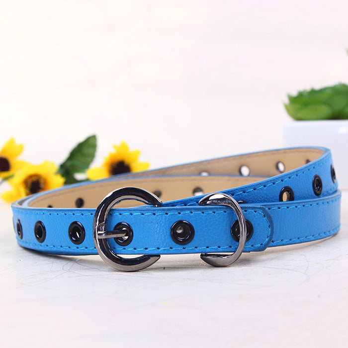 Jewelry WholesaleWholesale Faux Leather Kids Belt JDC-KB-SuiY002 Womenbelt 遂愿 %variant_option1% %variant_option2% %variant_option3%  Factory Price JoyasDeChina Joyas De China