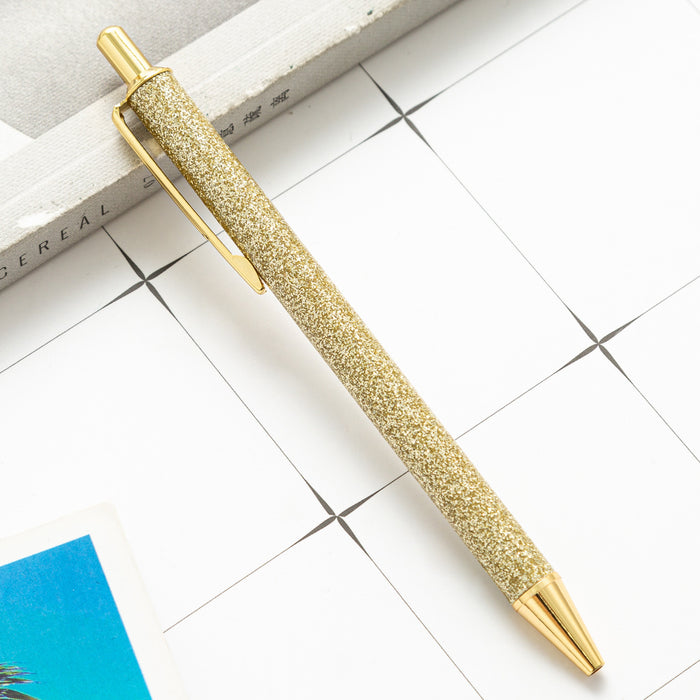 Jewelry WholesaleWholesale Gold Powder Press Metal Ballpoint Pen JDC-BP-Huah012 Ballpoint pen 华豪 %variant_option1% %variant_option2% %variant_option3%  Factory Price JoyasDeChina Joyas De China