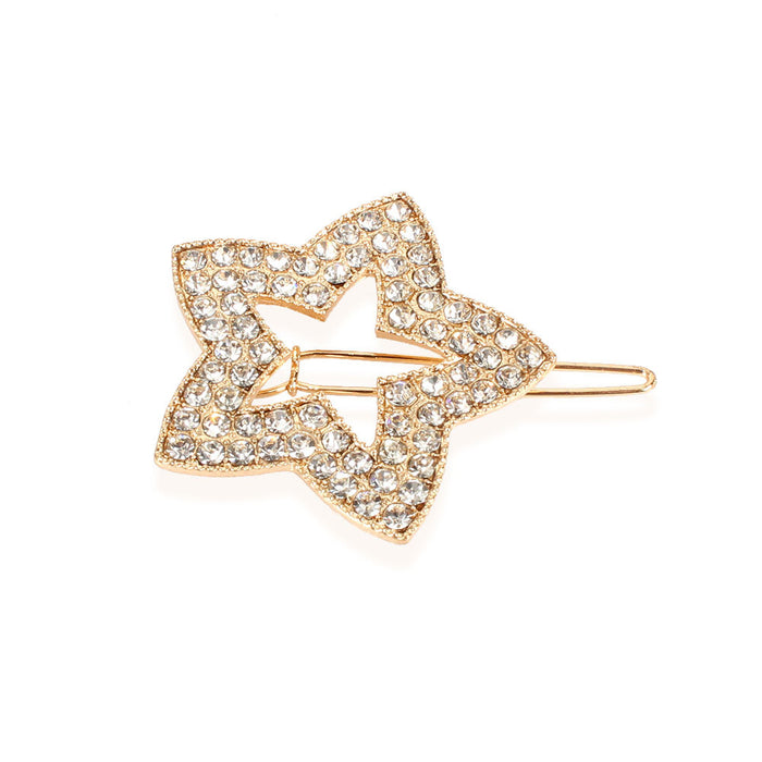Accesorios para el cabello de Pentagram de diamantes al por mayor tocado Moq≥2 JDC-HC-Hengyi002