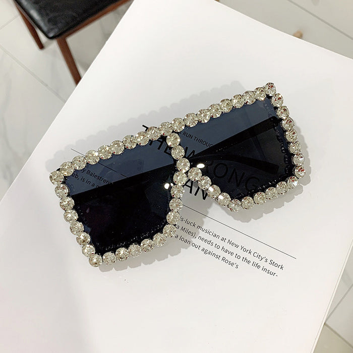 Jewelry WholesaleWholesale diamond-set square frame sunglasses JDC-SG-KD129 Sun Glasses 珂盾 %variant_option1% %variant_option2% %variant_option3%  Factory Price JoyasDeChina Joyas De China