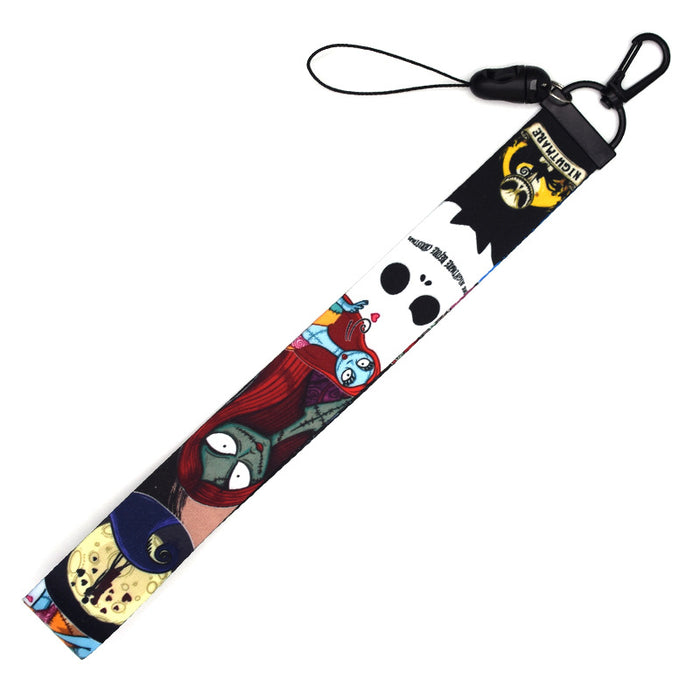 Wholesale Keychain Polyester Christmas Cartoon Bracelet Streamer Wristband MOQ≥6 JDC-KC-QTN011