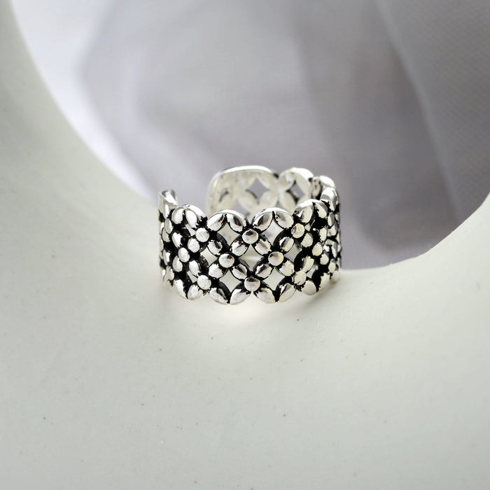 Wholesale 925 Sterling Silver Rings JDC-RS-CanD005