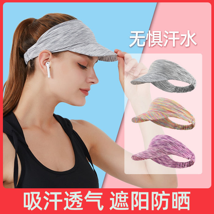 Wholesale sports headband empty top hat outdoor sunshade sun protection JDC-FH-GD006