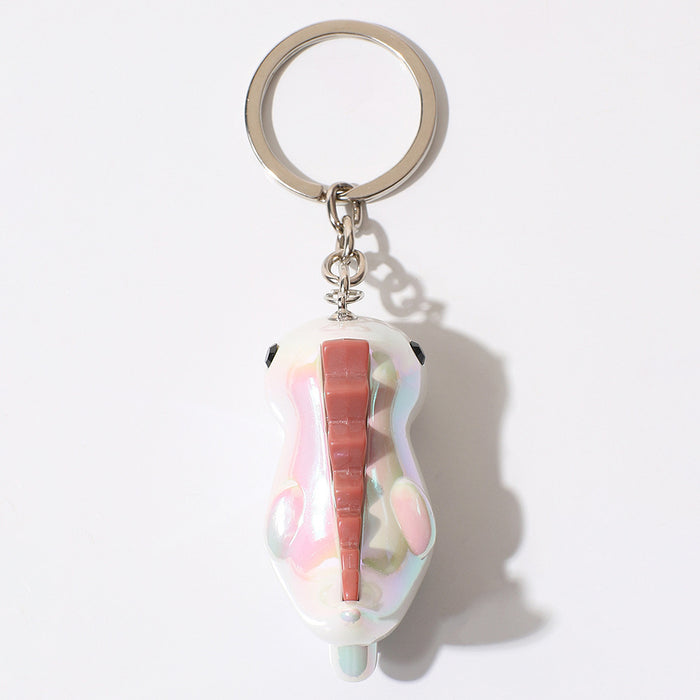 Wholesale Cartoon Acrylic Dinosaur Keychain MOQ≥2 JDC-KC-WXiu003