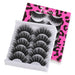 Jewelry WholesaleWholesale 5 pairs of 3D mink false eyelashes JDC-EY-XuQ001 Eyelashes 徐芹 %variant_option1% %variant_option2% %variant_option3%  Factory Price JoyasDeChina Joyas De China