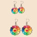 Jewelry WholesaleWholesale Colorful Sunflower Smiley Resin Earrings JDC-ES-GANL013 Earrings 甘来 %variant_option1% %variant_option2% %variant_option3%  Factory Price JoyasDeChina Joyas De China