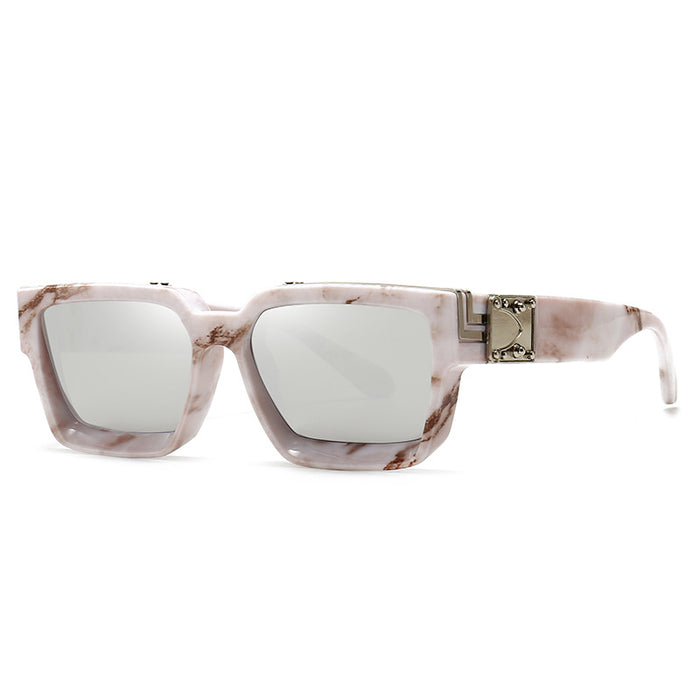 Wholesale sunglasses resin square frame JDC-SG-ChiC001