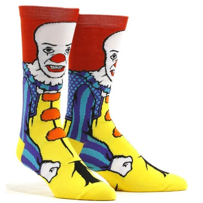 Wholesale Sock Polyester High Top Trend Christmas Cartoon (M) MOQ≥2 JDC-SK-MuQing001