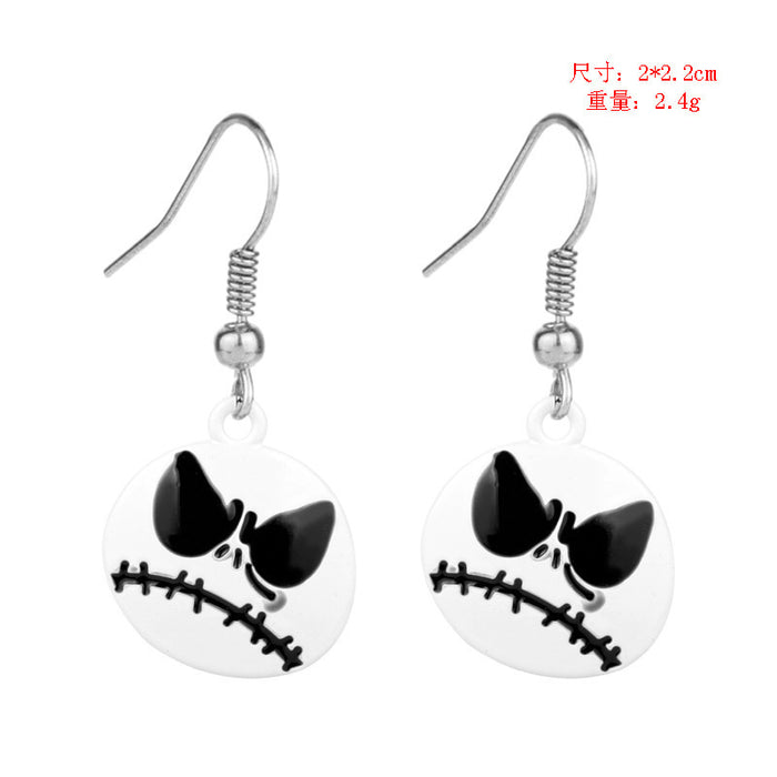 Wholesale Earrings Alloy Cartoon Halloween Christmas JDC-ES-Dsheng005