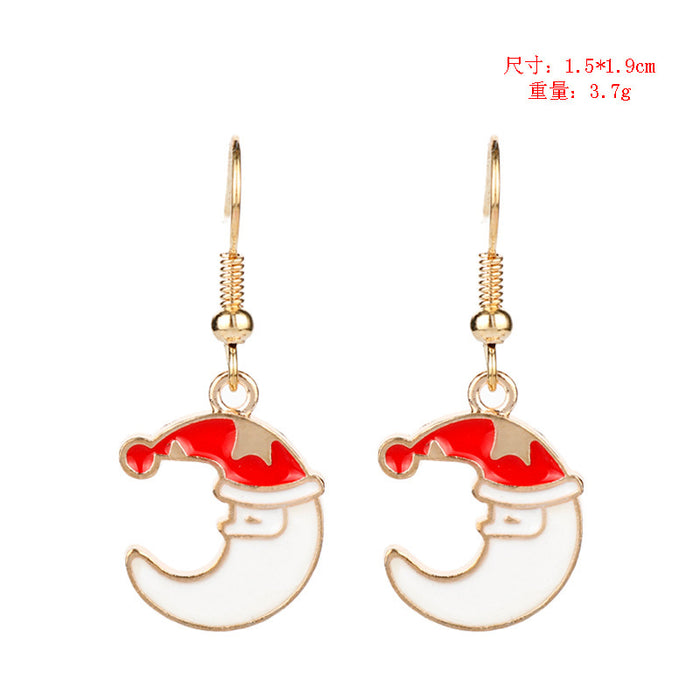 Wholesale Earrings Alloy Cartoon Halloween Christmas JDC-ES-Dsheng005