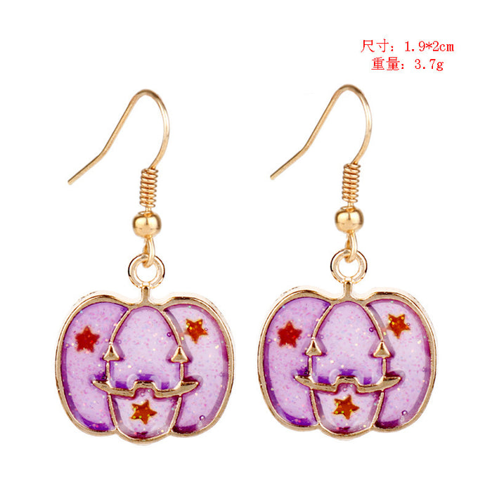 Wholesale Earrings Alloy Cartoon Halloween Christmas JDC-ES-Dsheng005