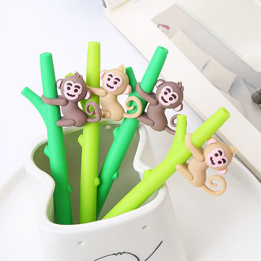 Jewelry WholesaleWholesale Cartoon Monkey On Tree Plastic Ballpoint Pen JDC-BP-Liuj007 Ballpoint Pen 柳锦 %variant_option1% %variant_option2% %variant_option3%  Factory Price JoyasDeChina Joyas De China