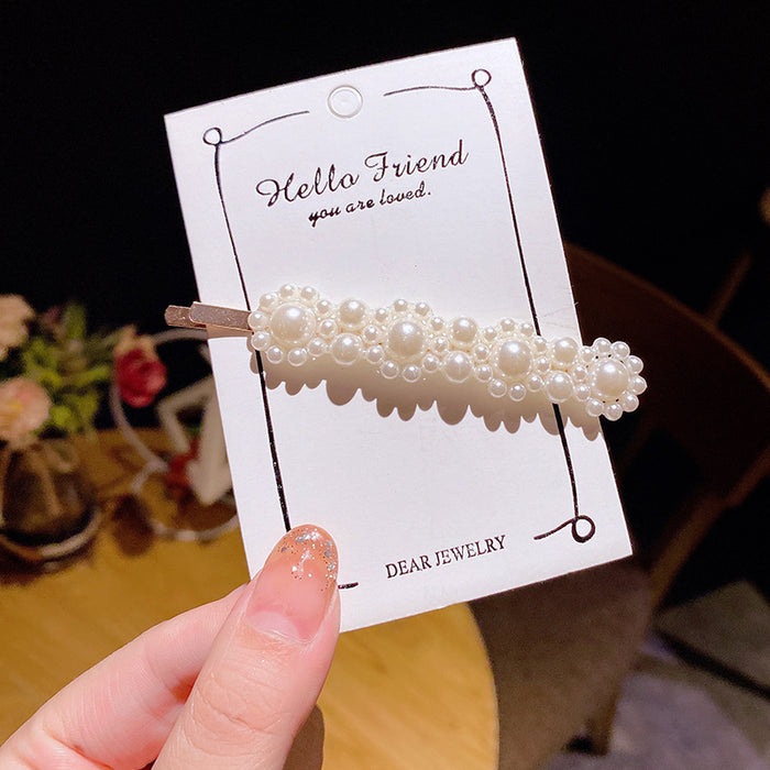 Wholesale hairpin pearl pearl drop MOQ≥2 JDC-HC-PuDou001