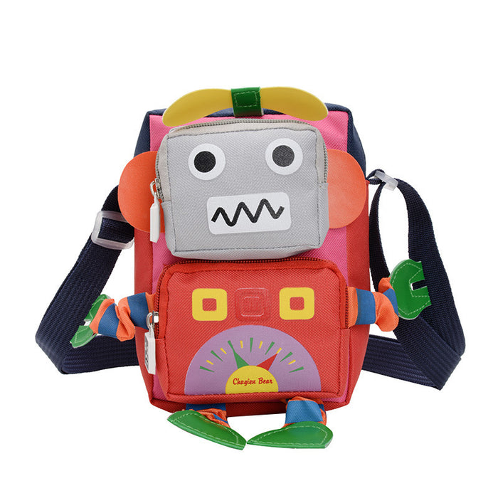 Wholesale Robot Canvas Children's Bag JDC-SD-GSHN029