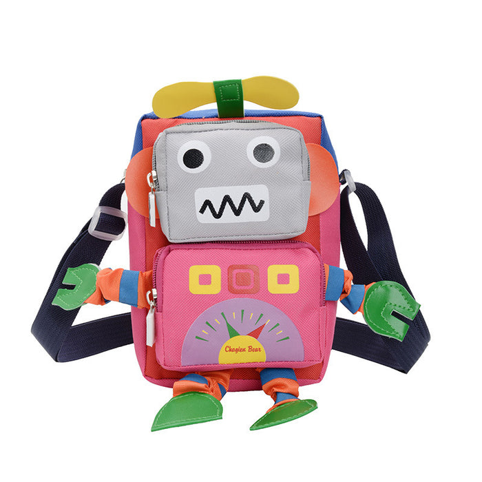 Wholesale Robot Canvas Children's Bag JDC-SD-GSHN029