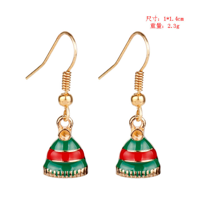 Wholesale Earrings Alloy Cartoon Halloween Christmas JDC-ES-Dsheng005