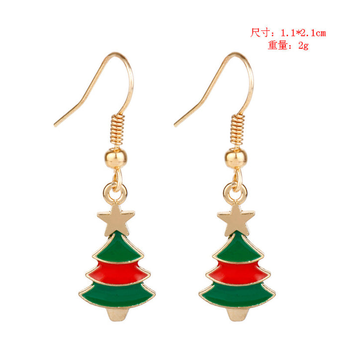 Wholesale Earrings Alloy Cartoon Halloween Christmas JDC-ES-Dsheng005