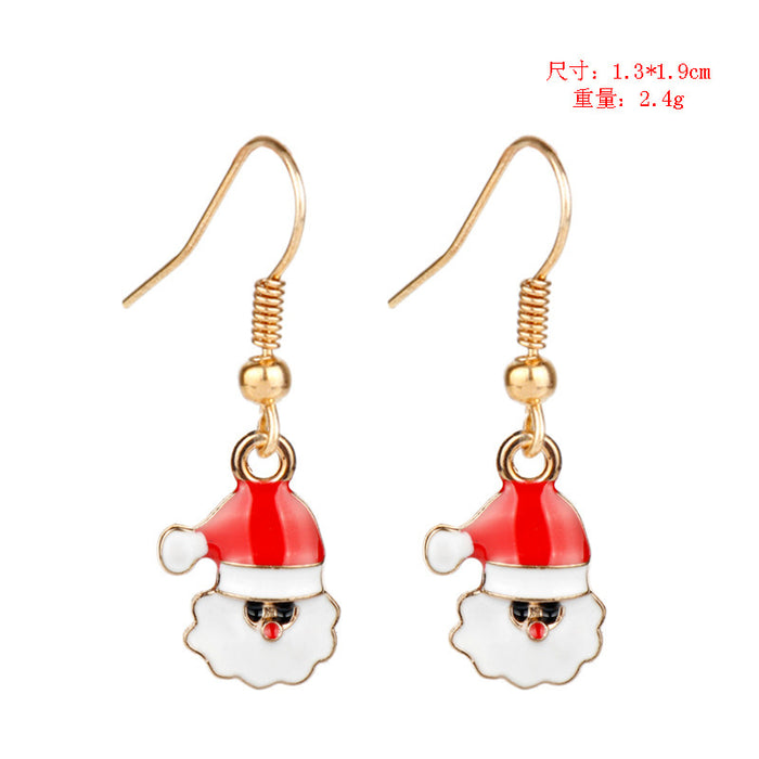 Wholesale Earrings Alloy Cartoon Halloween Christmas JDC-ES-Dsheng005