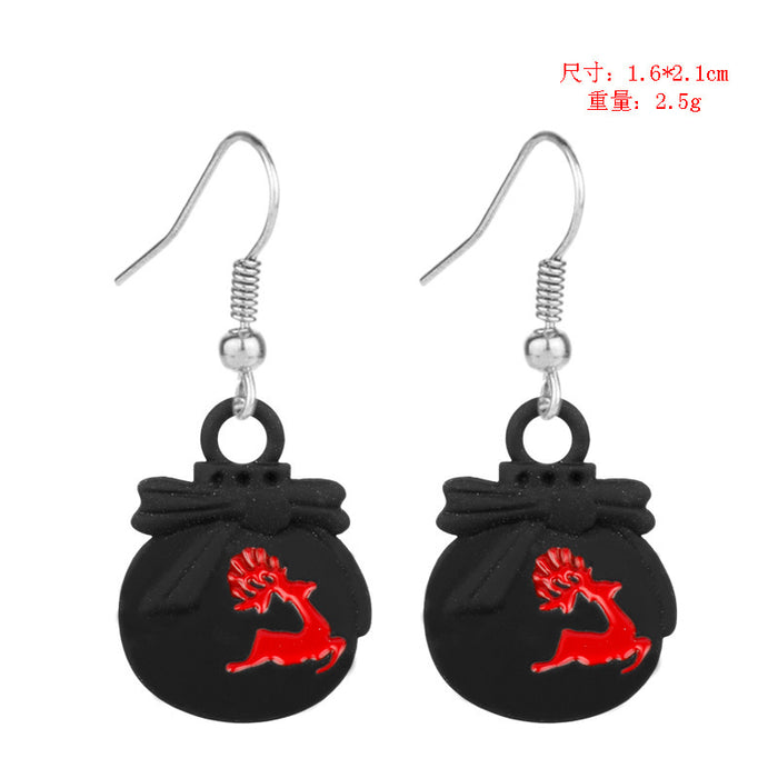 Wholesale Earrings Alloy Cartoon Halloween Christmas JDC-ES-Dsheng005