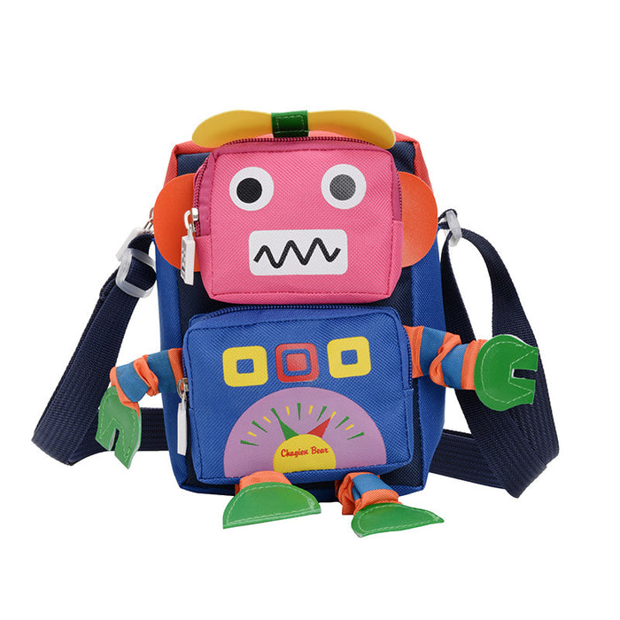 Wholesale Robot Canvas Children's Bag JDC-SD-GSHN029