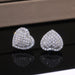 Jewelry WholesaleWholesale micro-inlaid zircon heart stud earrings JDC-ES-Caos013 Earrings 曹适 %variant_option1% %variant_option2% %variant_option3%  Factory Price JoyasDeChina Joyas De China