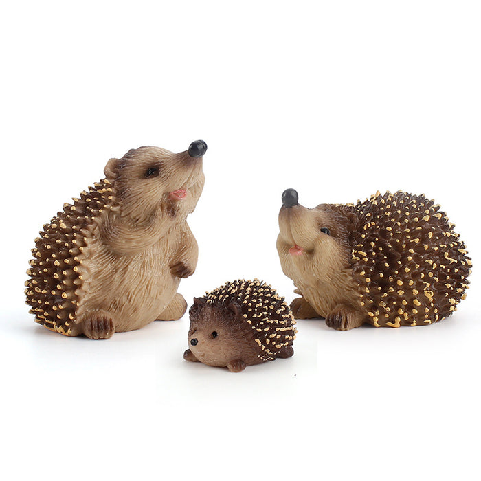 Wholesale Ornament Hedgehog Model PVC JDC-OS-BoLing001